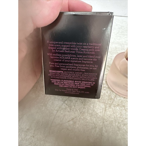 MIX:BAR GLASS ROSE No 11 Eau de Parfum 1.7 oz 50 ml sealed woman Valentine's gif - Picture 7 of 8